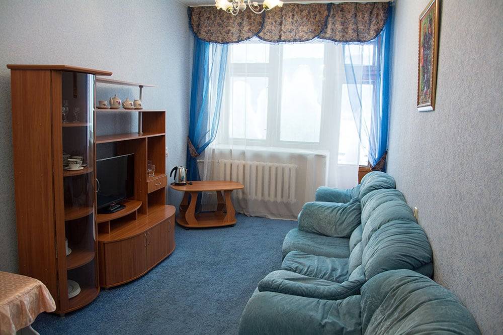 Номер «Четырёхместный семейный» — 50 м²